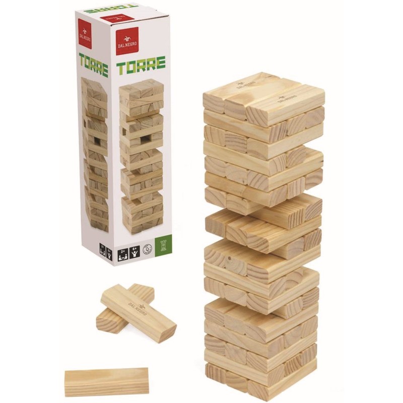 Torre  in legno  art.53535 1 pz