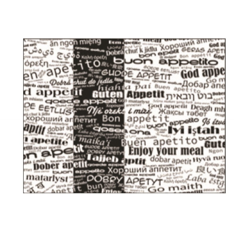 TOVAGLIE CARTA BUON APPETITO 40 GR 100X100  125 PZ