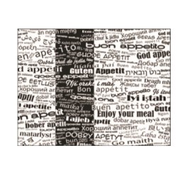 TOVAGLIE CARTA BUON APPETITO 40 GR 100X100  125 PZ