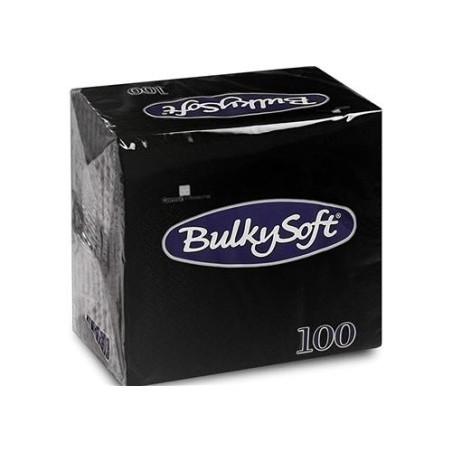 TOVAGLIOLI 2 VELI  ART.32204 24X24 NERO  100 PZ