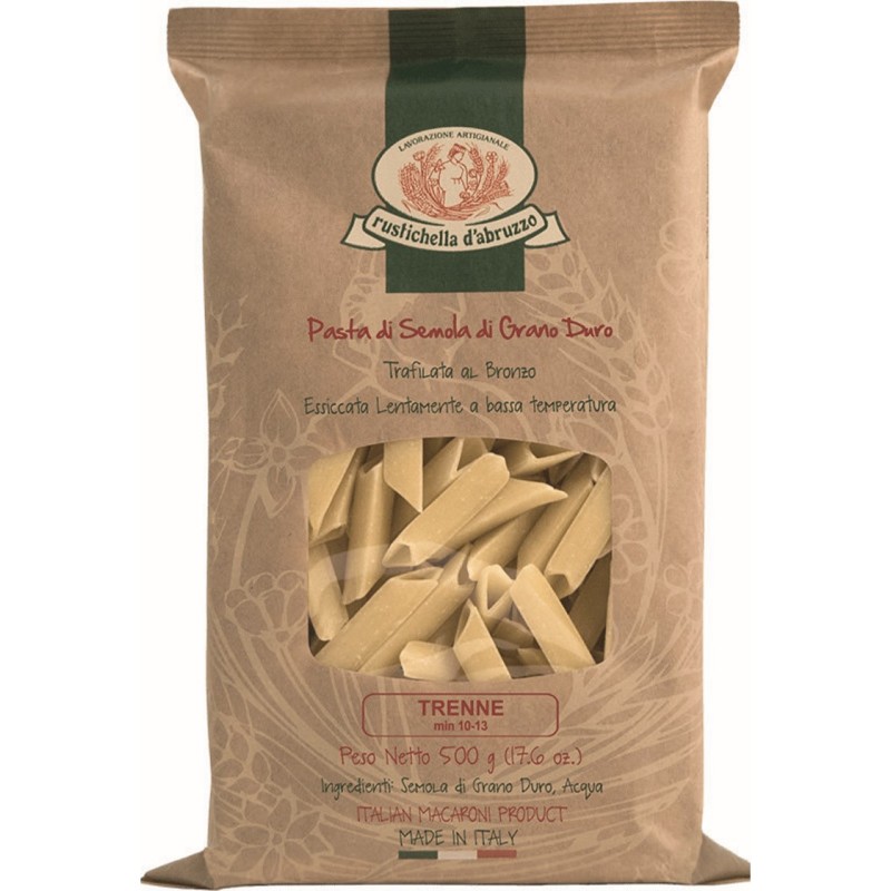 Trenne Pasta di Semola di Grano Duro Trafilata al Bronzo art.141  500 gr 1 pz