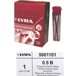 TUBO MINE LYRA ART.5001101 0,5MM B 12 PZ