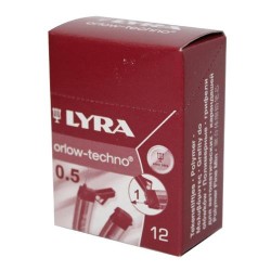 TUBO MINE LYRA ART.5001102 0,5MM 2B 12 PZ
