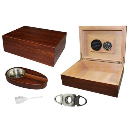 Umidificatore+tagliasigari +p.cenere marrone 600291 1 pz