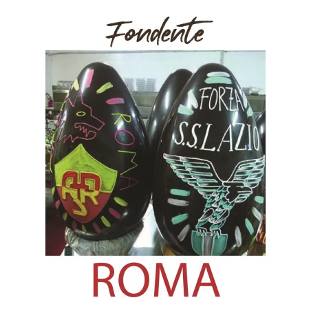 Uovo di Cioccolato Fondente e Miele Roma 500 gr 1 pz