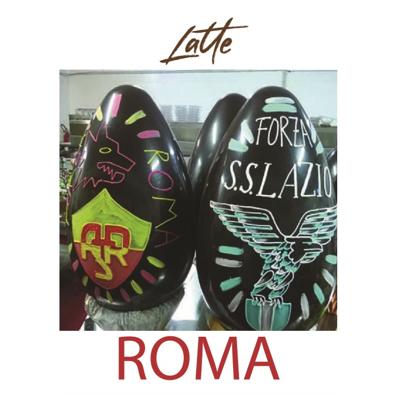 Uovo di Cioccolato Latte e Miele Roma 500 gr 1 pz