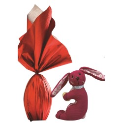 UOVO FAZZOLETTO LATTE CON CONIGLIO  CM 22  100 GR 1 PZ