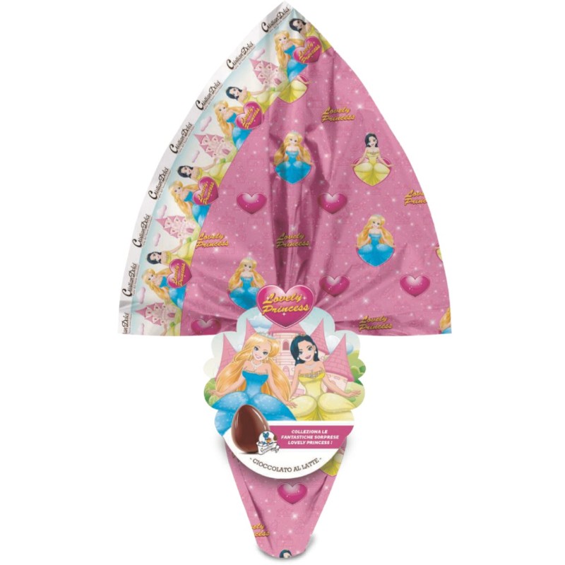 Uovo Lovely Princess Collarino con Sorpresa Latte 200 gr 1 pz