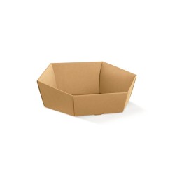 Vassoio esagonale avana art.35897 29x23x8.5   1 pz