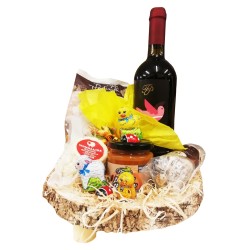 Vassoio in Legno c/Piedini 25 cm "COLOMBO"  da 25   1 pz