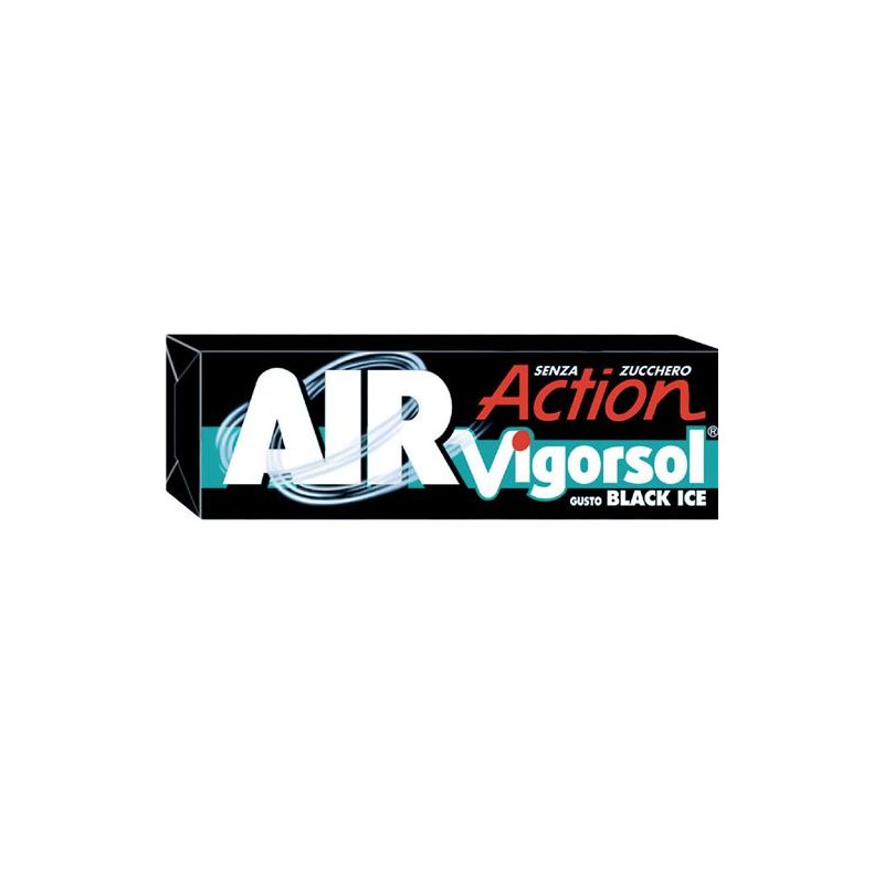 VIGORSOL AIR BLACK S.Z. STICK 40 PZ