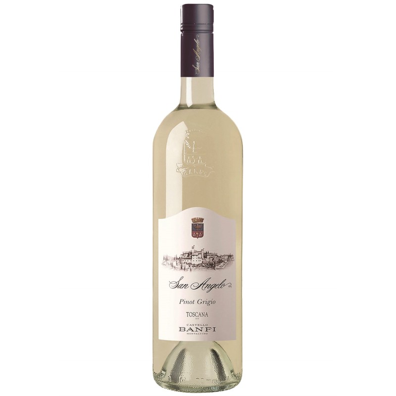 VINO BANFI PINOT GRIGIO SAN ANGELO TOSCANA 12.5 % cl 75 1 PZ