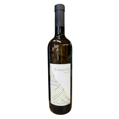 Vino bianco foglio 53 verdeca igp puglia Benotto 12,5% 75 cl  1 pz