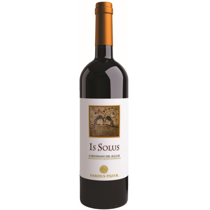 VINO CARIGNANO DEL SULCIS  'IS SOLUS' 2020  13,5%  75  CL 1 PZ