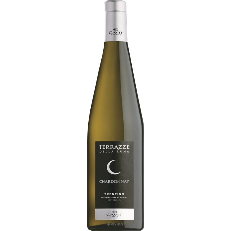 Vino chardonnay terrazze della luna doc  12.5 %  75 cl 1 pz