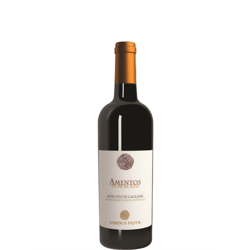 VINO MOSCATO 'AMENTOS' 2020 15,5%  37,5  CL 1 PZ