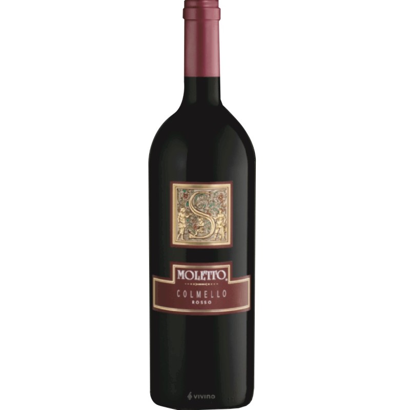VINO ROSSO COLMELLO BARRICATO IGT  VENETO IGT MOLETTO 2007 14,5% 150 CL 1 PZ