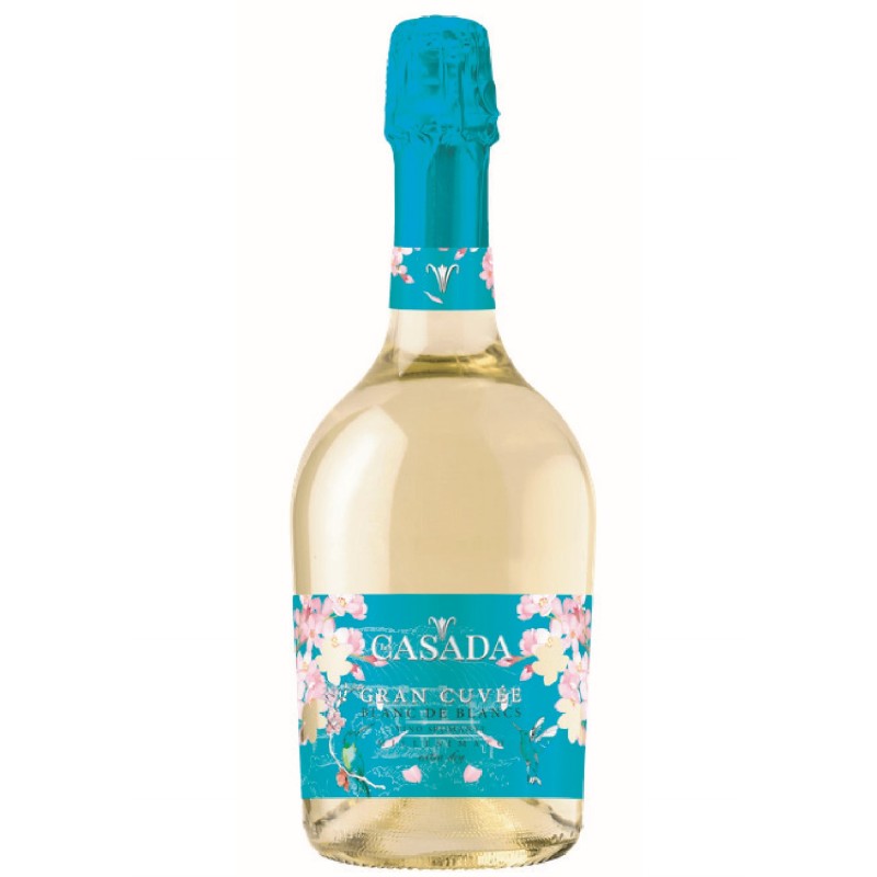 VINO SPUMANTE MILLESIMATO CUVEE EXTRA DRY CASADA  CL O,75  1 PZ