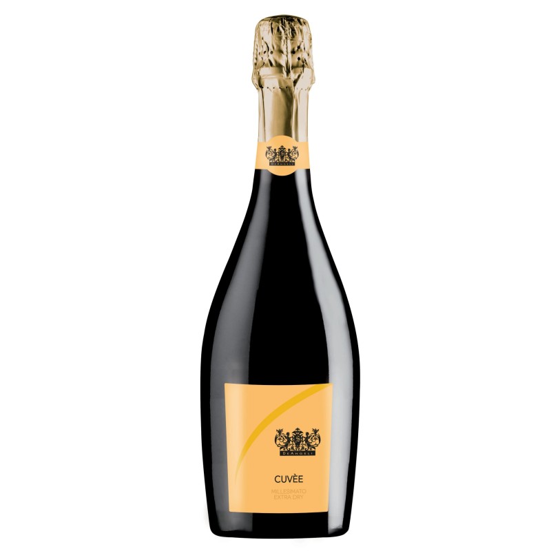 VINO SPUMANTE MILLESIMATO CUVEE EXTRA DRY DEANGELI   CL O,75  1 PZ
