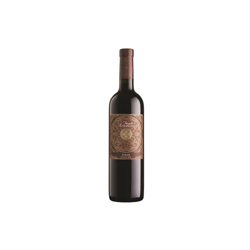 VINO SYRAH FEUDO ARANCIO SICILIA DOC 13.5%  CL 75 1 PZ
