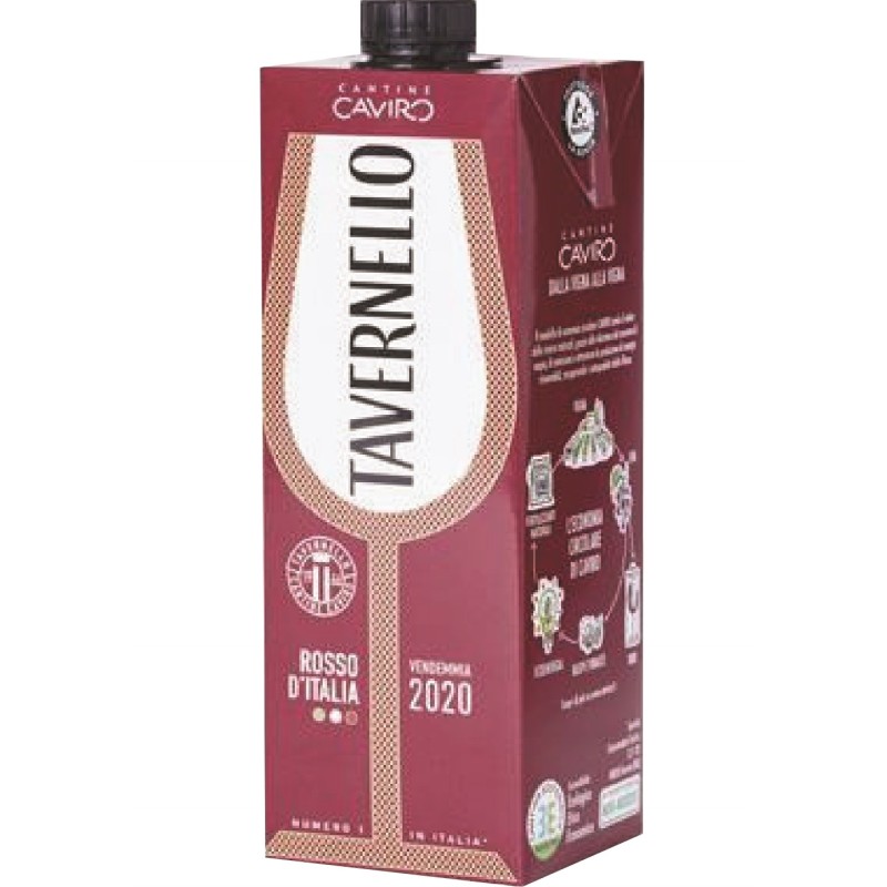 VINO TAVERNELLO ROSSO BRIK 11.5% 100 cl 1 PZ