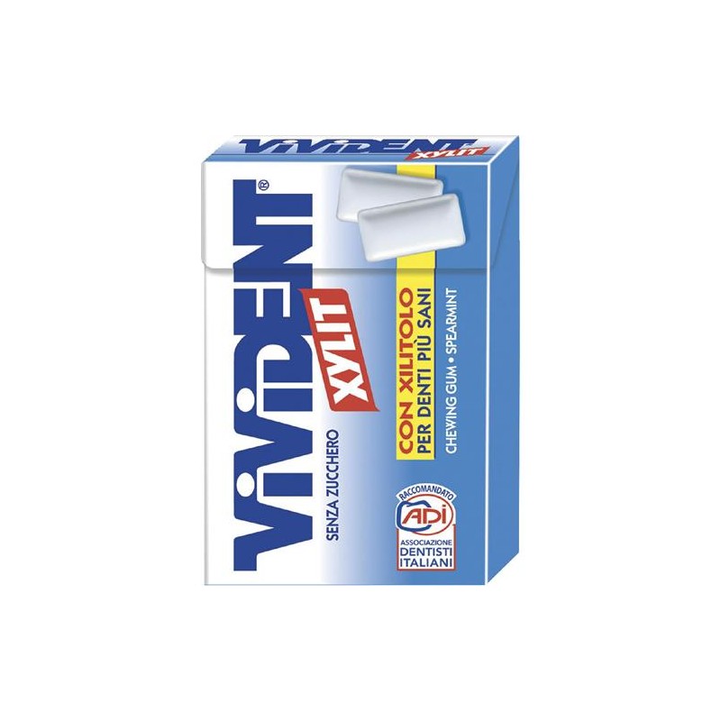 VIVIDENT XYLIT BLU S.Z. ASTUCCIO 20 PZ