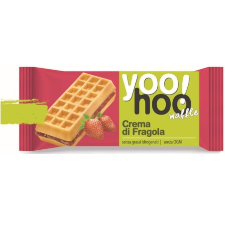 Waffle Yoohoo Fragola 50 gr x 12 pz