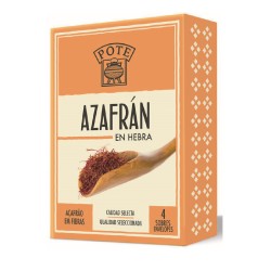 ZAFFERANO AZAFRAN EN HEBRA POTE  MG 100  1PZ