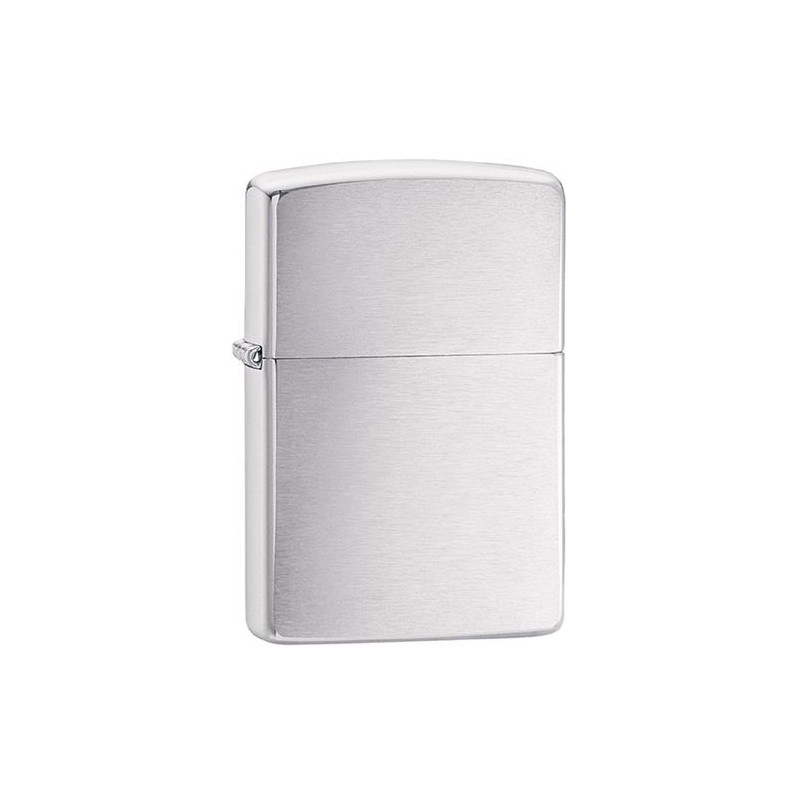 Zippo Satinato Reg Brush Fin Chrome art. 200 1 pz