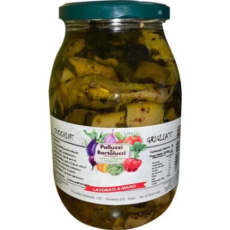 ZUCCHINE GRIGLIATE  SOTT' OLIO 1 KG  1 PZ
