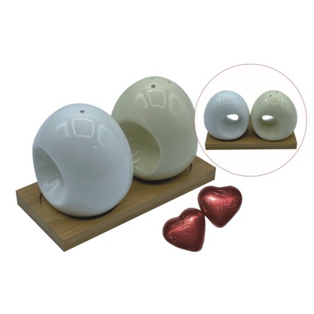 L'Amore con...Sale e Pepe + 2 Cuori  1 pz