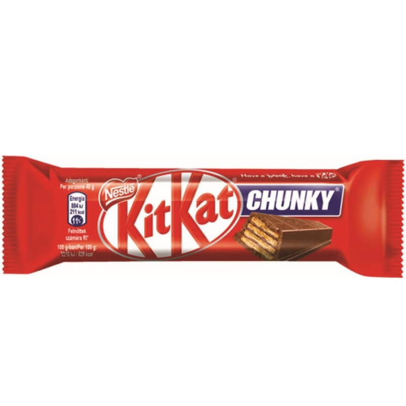 Kit Kat Chunky Milk art.12504138GR  41.5 pz x 36 pz
