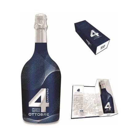 958 SANTERO 4 OTTOBRE CHAMPENOIS 100 MESI MILLESIMATO P1597 1 PZ